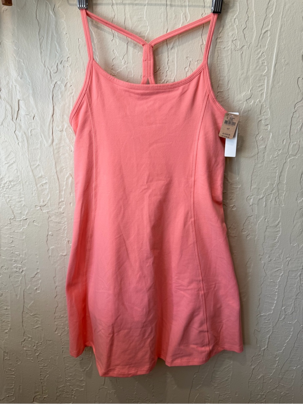 PINK Victoria's Secret Coral Pink Athletic Mini Dress